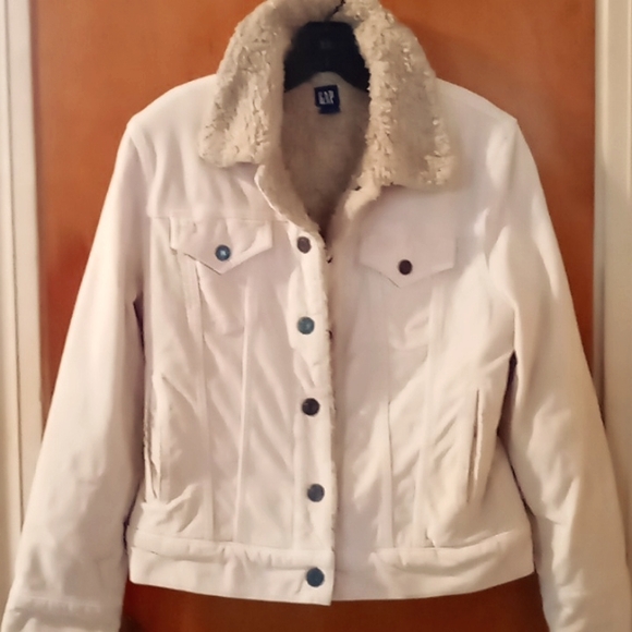 GAP Fleece Lined Jean Jacket 2 x Host Pick! - Picture 6 of 7